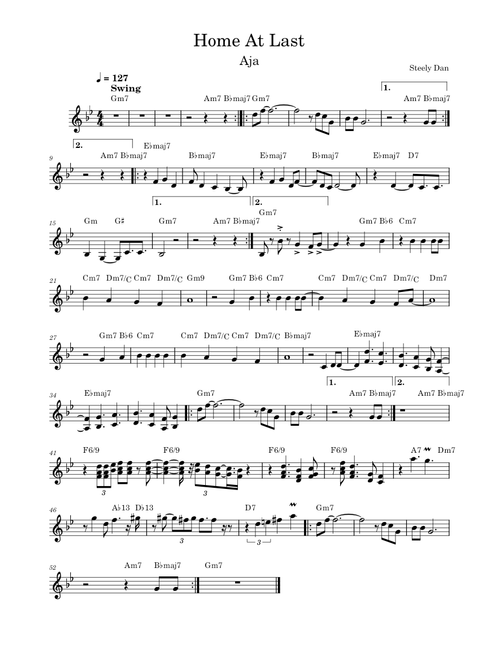 Home at last – Steely Dan