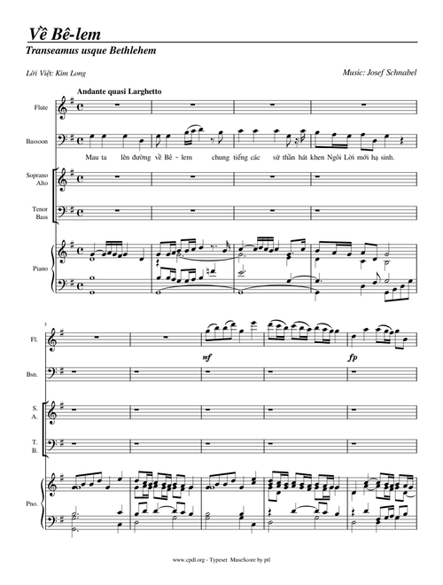 Ve Belem-Transeamus