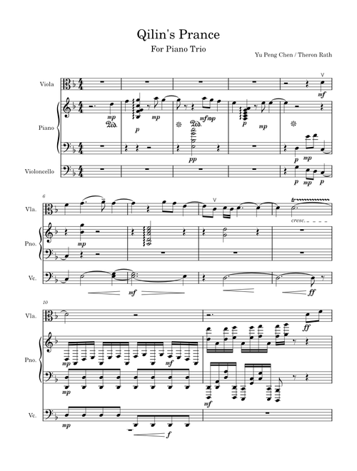 Qilin's Prance – Yu-Peng Chen