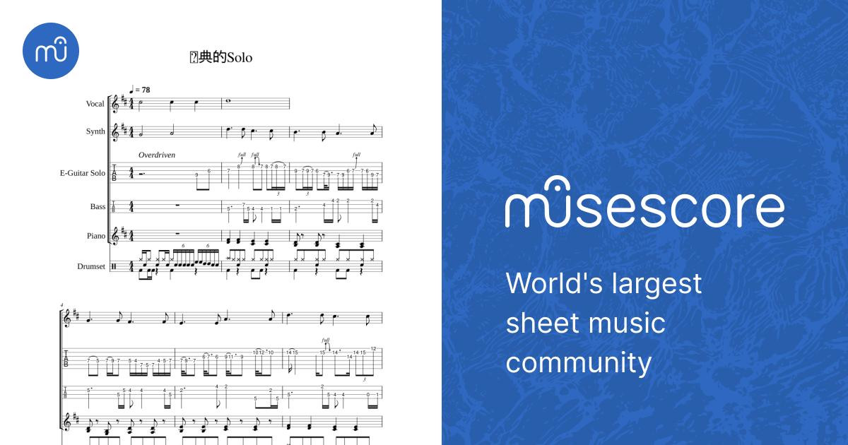 Endless Rain – Yoshiki Sheet Music and Tab for Piano, Vocals