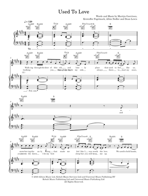 Used to love - Martin Garrix (Piano-Voice-Guitar)