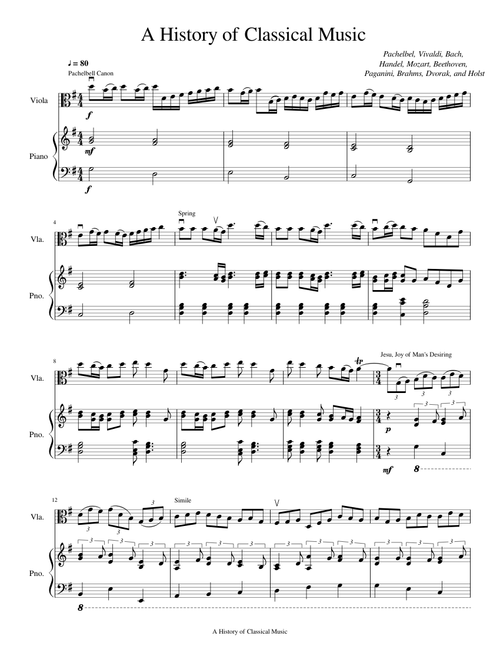 A History of Classical Music