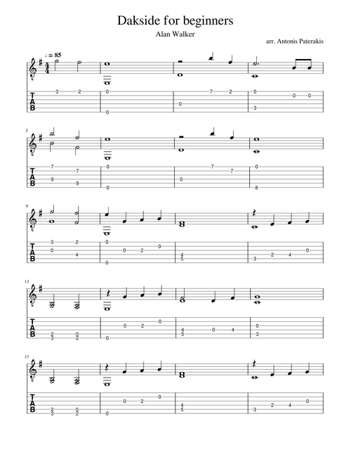 Dakside guitar