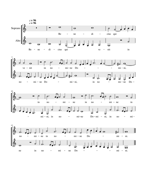Benedictus - Orlando di Lasso