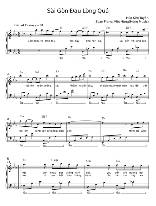 Sài Gòn Đau Lòng Quá - Hứa Kim Tuyền