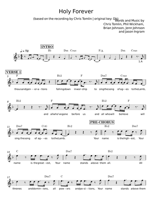 Holy Forever - Chris Tomlin