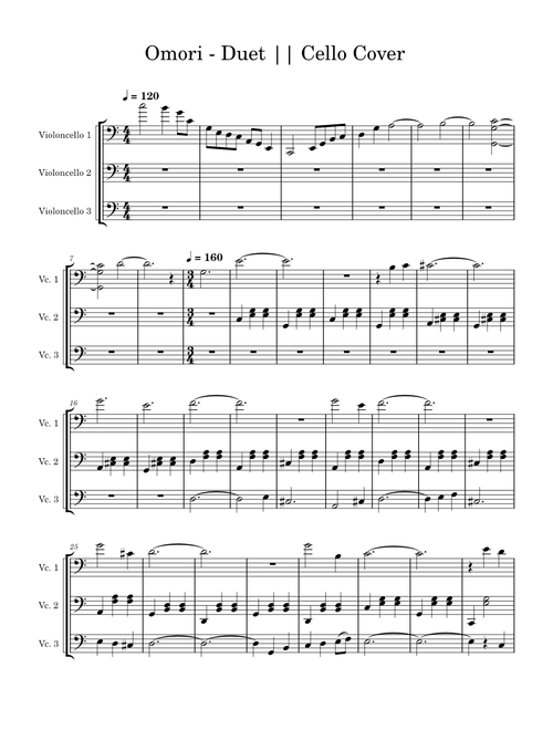 Omori - Trio Cello Cover