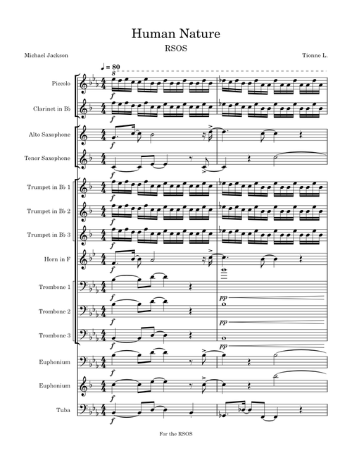 Human nature – Michael Jackson