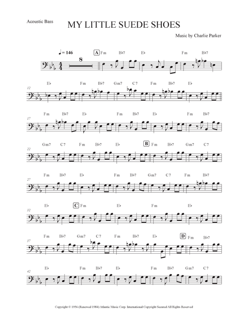 My Little Suede Shoes (Arr. The Sheet Music Library) - Charlie Parker (Instrumental Solo)