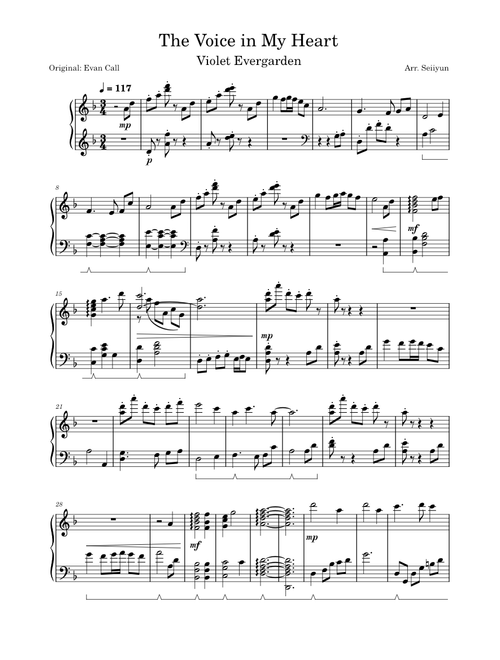 Violet Evergarden - The Voice in My Heart