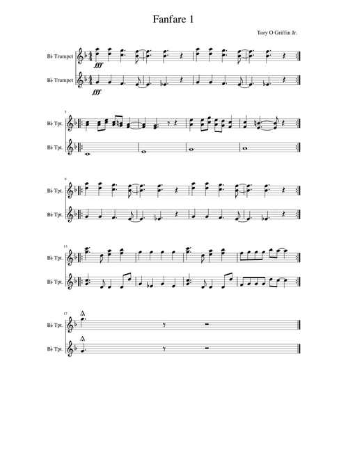 Trumpet Funk Fanfare 1