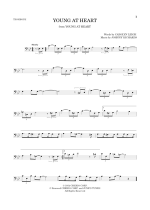 Young at Heart Sheet Music with Chords for Piano (Solo) easy