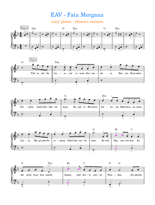 Fata morgana – EAV (Erste Allgemeine Verunsicherung)
