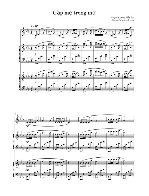 Gặp mẹ trong mơ