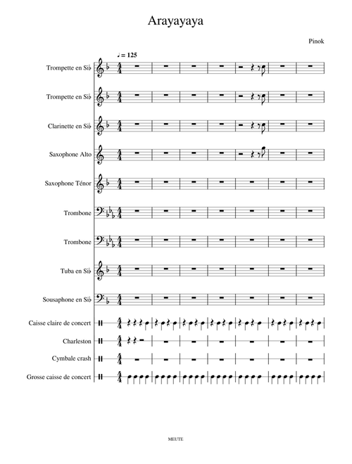 MEUTE - Araya for Marching Band