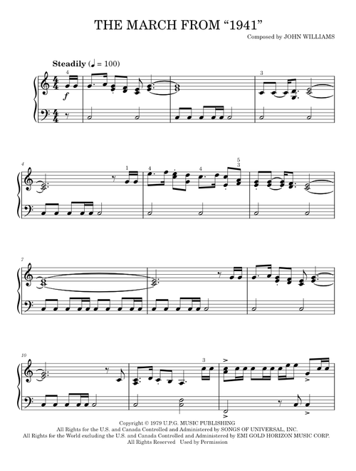 Superman March - John Williams (Easy Piano)
