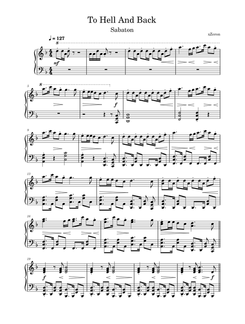 To Hell And Back – Sabaton