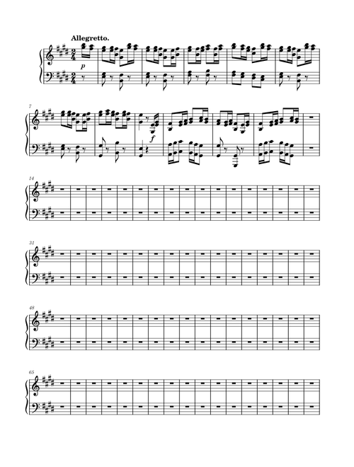 Loudan - Paganini Etude 9 "La Chasse/The Hunt" L. 9/9 (W.I.P)