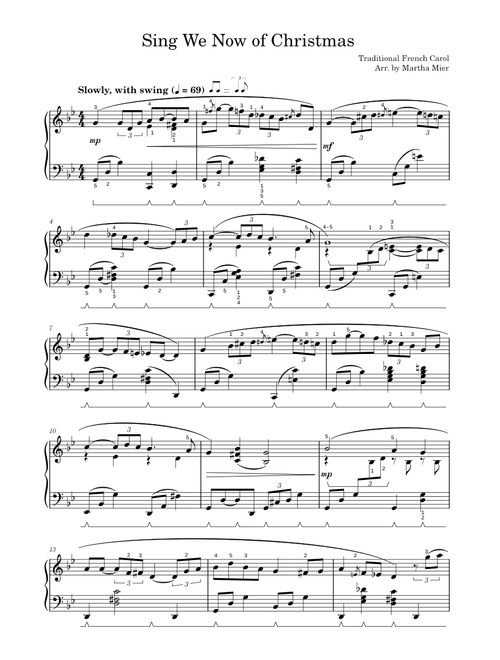 Sing We Now of Christmas