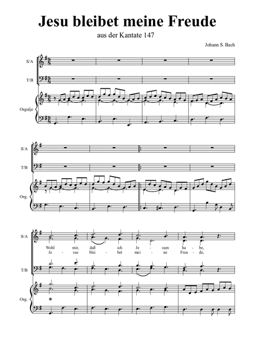 Johann Sebastian Bach - Jesu bleibet meine Freude