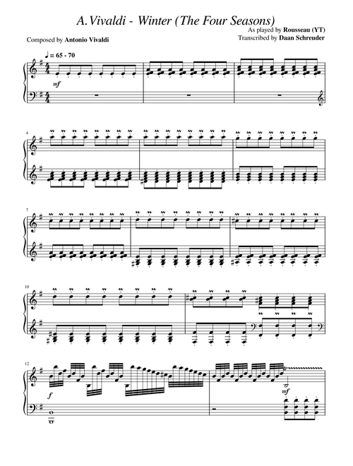 Rousseau Vivaldi Winter 1st Mvt. – rubiojunieedm