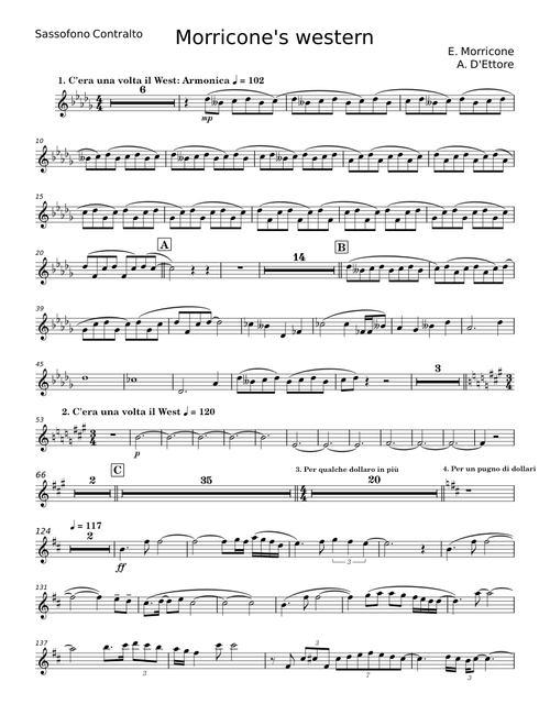 Morricone's Songs Medley - Ennio Morricone