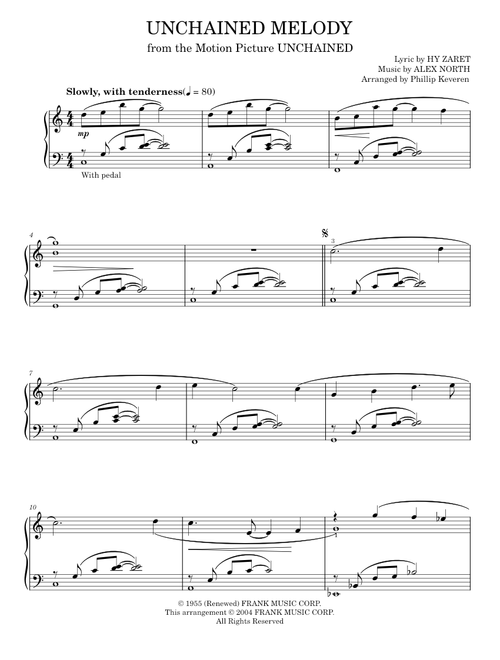 Unchained Melody - The Righteous Brothers (Piano Solo)