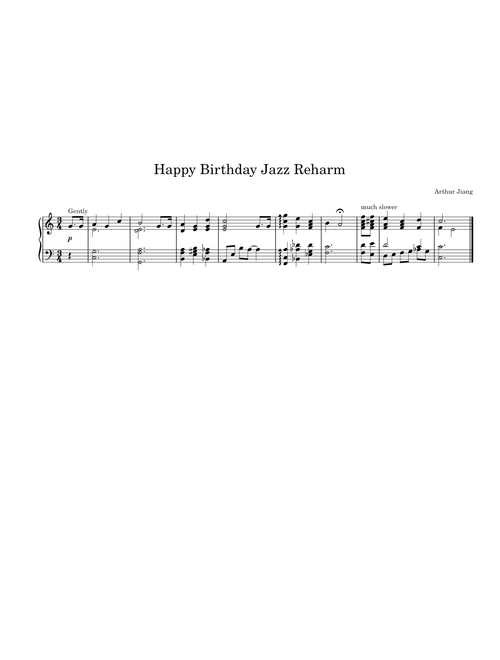 Happy Birthday – Misc Traditional