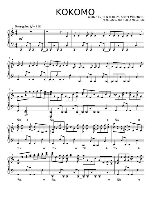 Kokomo - The Beach Boys