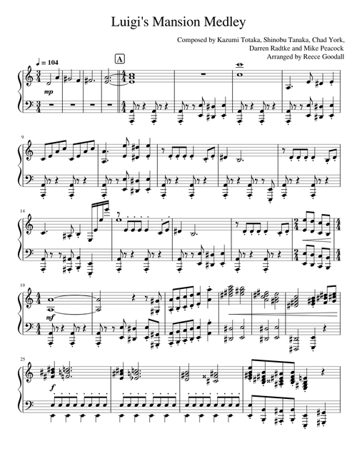 'Luigi's Mansion' Medley – Kazumi Totaka