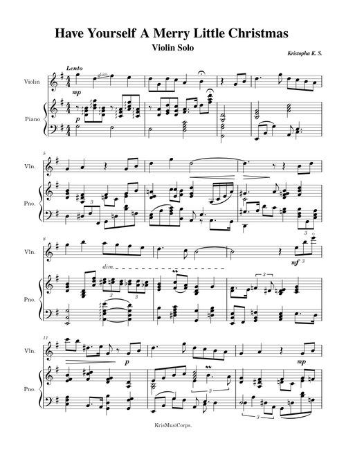 Have Yourself a Merry Little Christmas – Michael Bublé Have Yourself A Merry Little Christmas