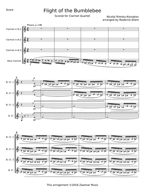 Flight of the Bumblebee - Nikolay Rimsky-Korsakov