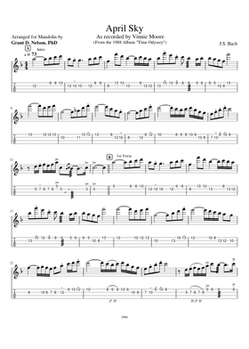 Vinnie Moore ギタースコア 楽譜 タブ譜 Time Odyssey Vinnie Moore