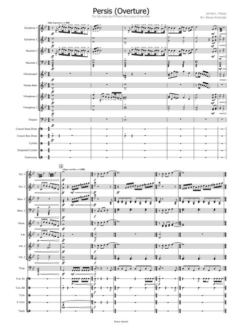 Free advanced suspended cymbal sheet music | Download PDF or