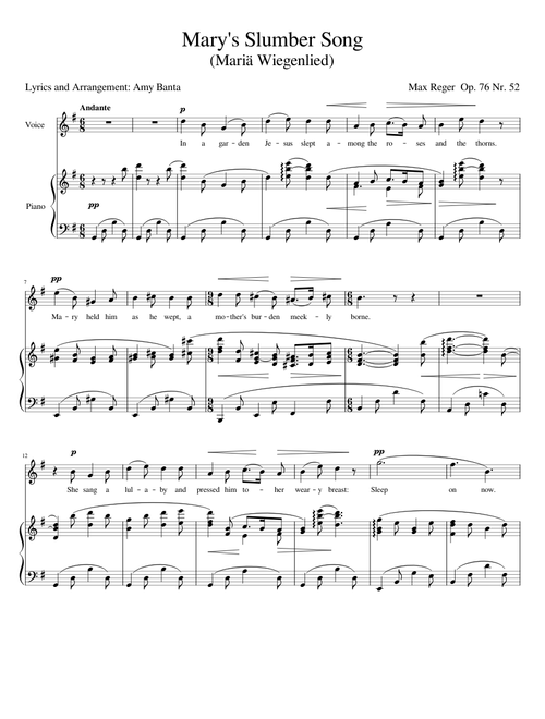 Mary's Slumber Song