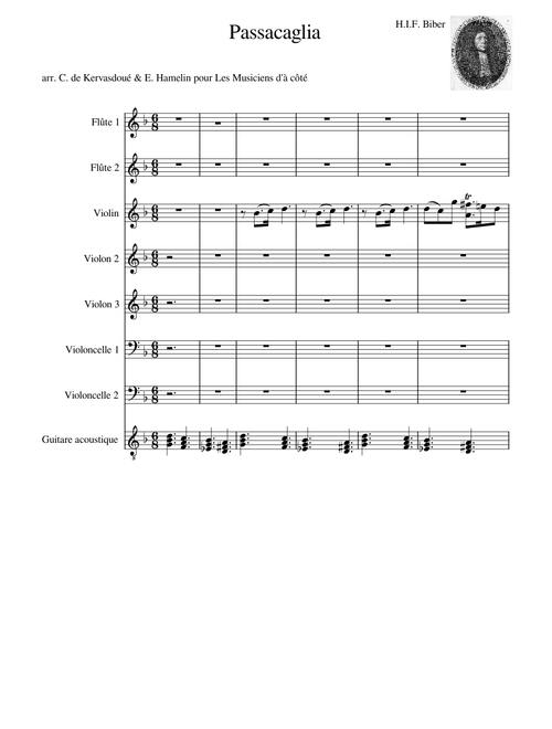 Passagalia – Heinrich Ignaz Franz von Biber Rosary sonata – WiP