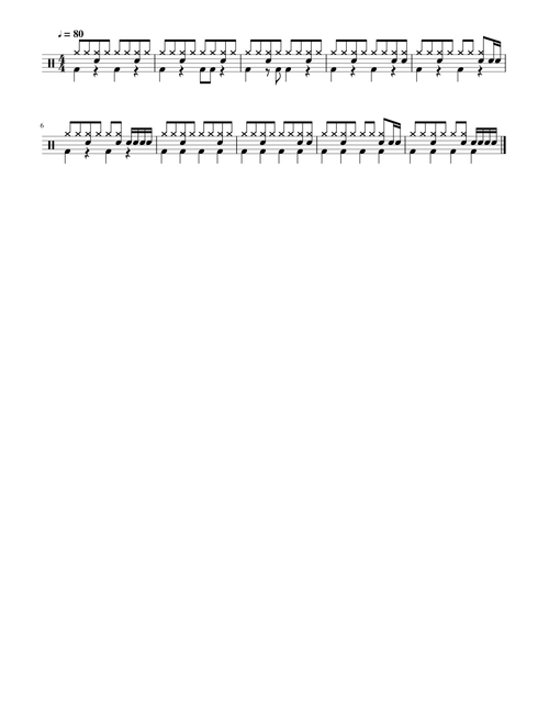 Drum Basic Fills Practice
