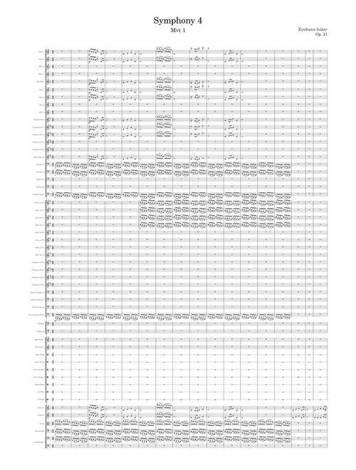Symphony 4 – ziyshawnbaker