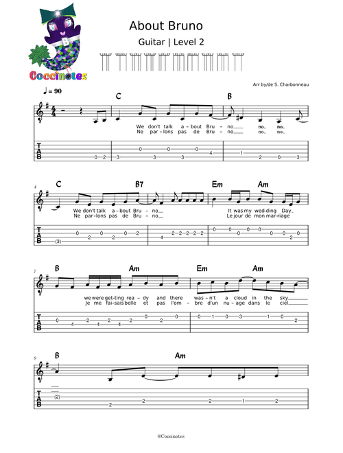 About Bruno | Guitar Level 2