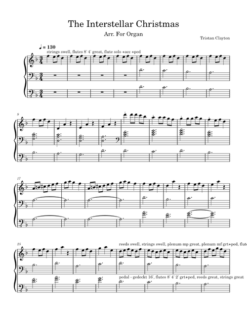 Interstellar x Carol Of The Bells
