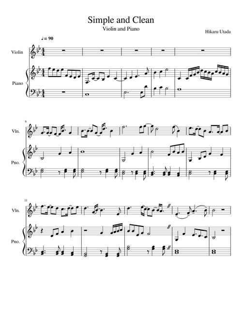 Simple and Clean - Kingdom Hearts