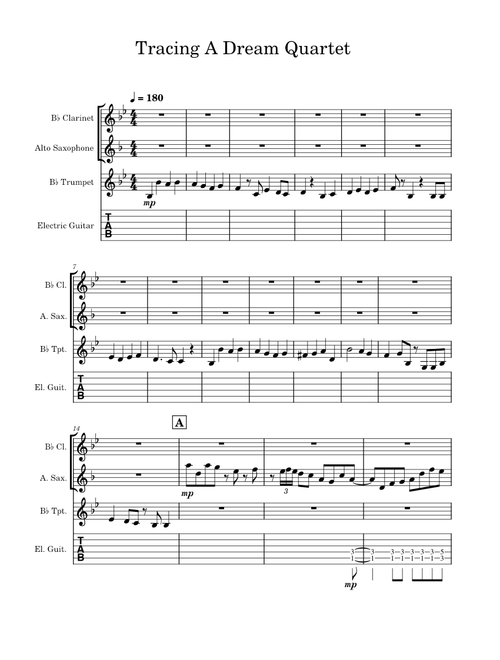 Ano Yume Wo Nazotte – YOASOBI Tracing_A_Dream_Quartet