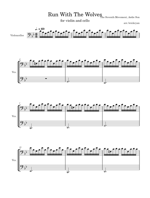 Run With The Wolves – The Seventh Movement