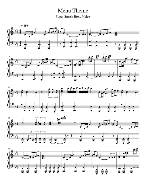 Menu Theme from Super Smash Bros. Melee