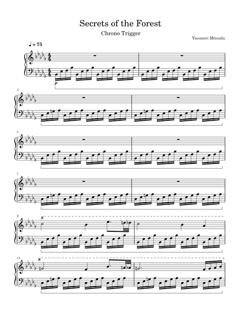 Secret of the Forest – Yasunori Mitsuda Secrets of the Forest