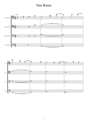 Neu Roses (Transgressor's Song) – Daniel Caesar Sheet Music for Piano ...