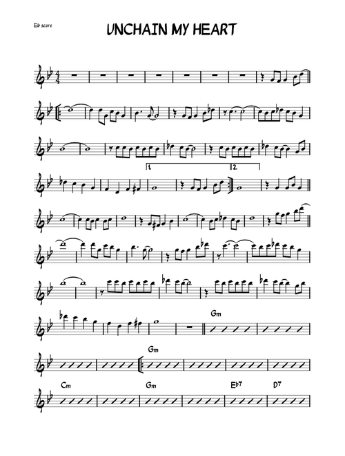 Unchain my heart – Joe Cocker (ALTO SAX RMX)