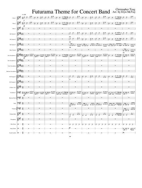 Futurama Theme for Concert Band(Finalized)