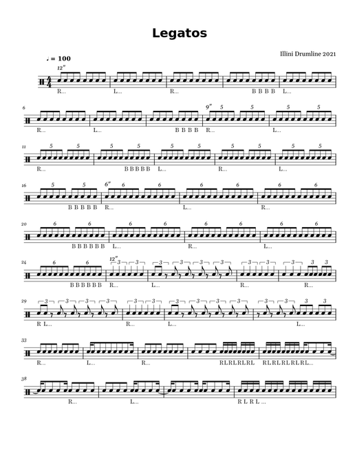 Legatos – Illini Drumline 2021 Legatos