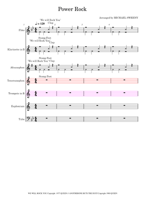GTR53-M6 Power Rock! (Advanced) Sheet Music and Tab for Guitar